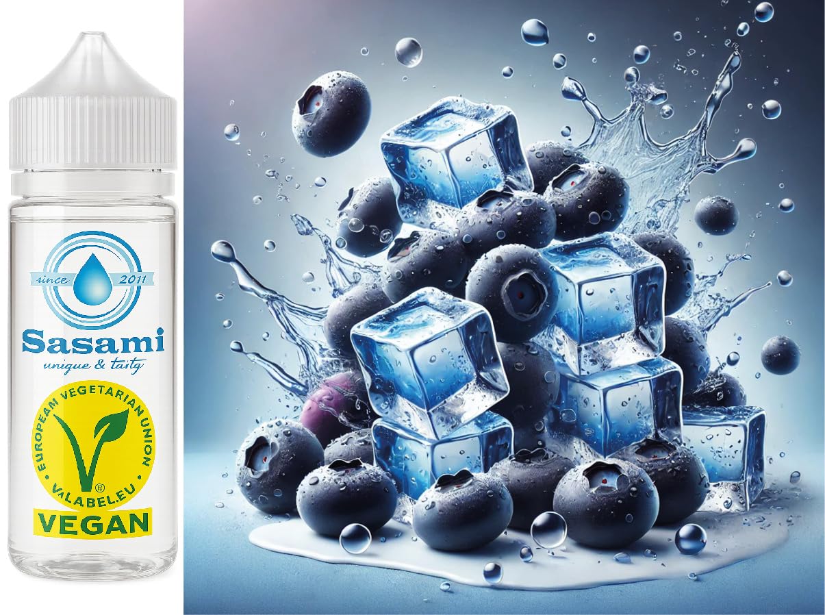 Blueberry Ice - arándano Ice aroma concentrado - Vegano - Sasami - 10ml