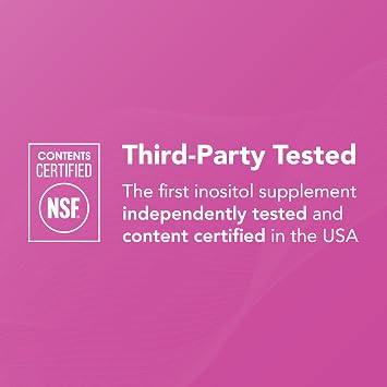 Theralogix Ovasitol Inositol Powder - 90-Day Supply - Myo-Inositol & D-Chiro Inositol for Hormone Balance & Ovarian Function Support* - NSF Certified - 400 g (180 Servings)