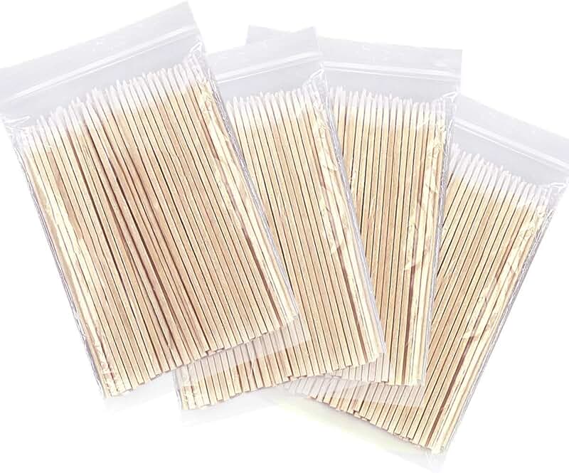 pointed cotton swabs