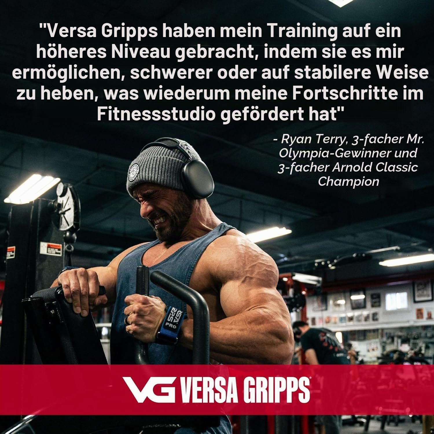VERSA GRIPPS® PRO Authentisch. Das Beste Trainingszubehör der Welt. IN DEN USA HERGESTELLT