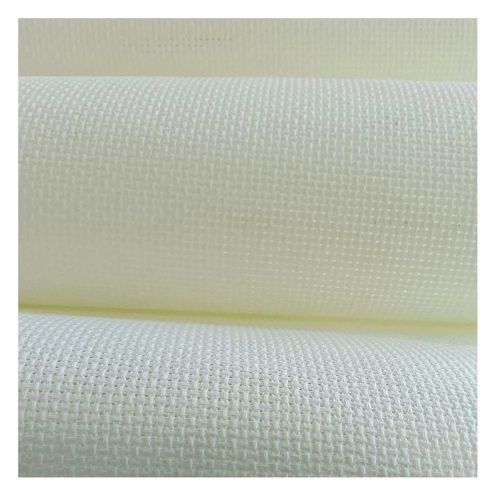 Tela Aida Tela de bordado color crema 16 ct, lienzo for punto cruz, tela Aida, 100 x 150 cm, 200, 300, 500(500x150cm)