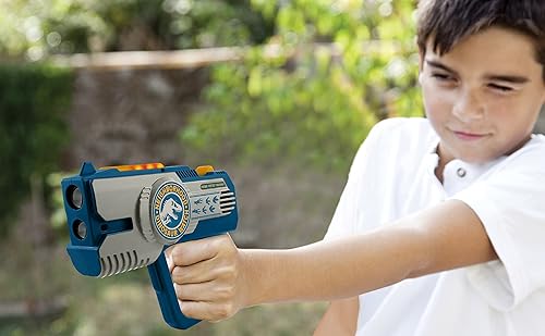 Miniatura 6 de Jurassic World 2 Infared láser etiqueta Blasters para niños luces Up & VIBRA cuando Hit