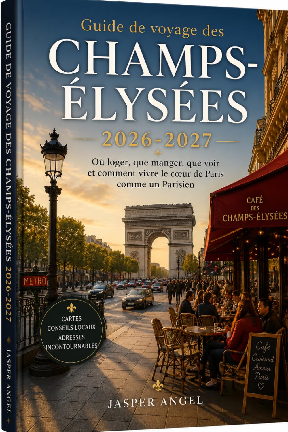 Guide de voyage des Champs-Élysées 2026-2027: Où loger, que manger, que voir et comment vivre le cœur de Paris comme un Parisien