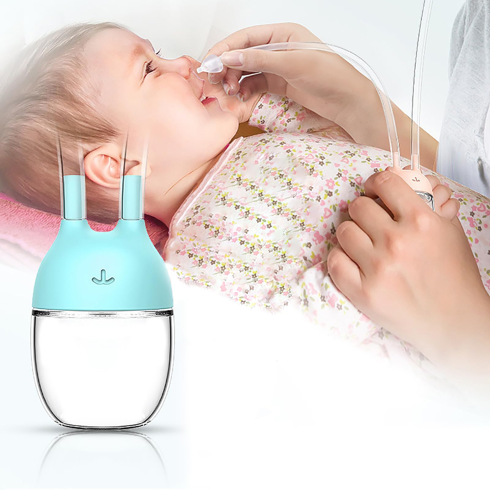 Baby Nasal Aspirator Mucus Sucker Nose Cleaner Anti-backflow - Image 2 thumbnail