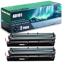 AD161 Drum Unit Compatible for Aurora AD161 AD188 AD181 AD208 AD248 AD199 AD219 AD239 AD188e Printers, Replacement AD-161 2-Pack Black