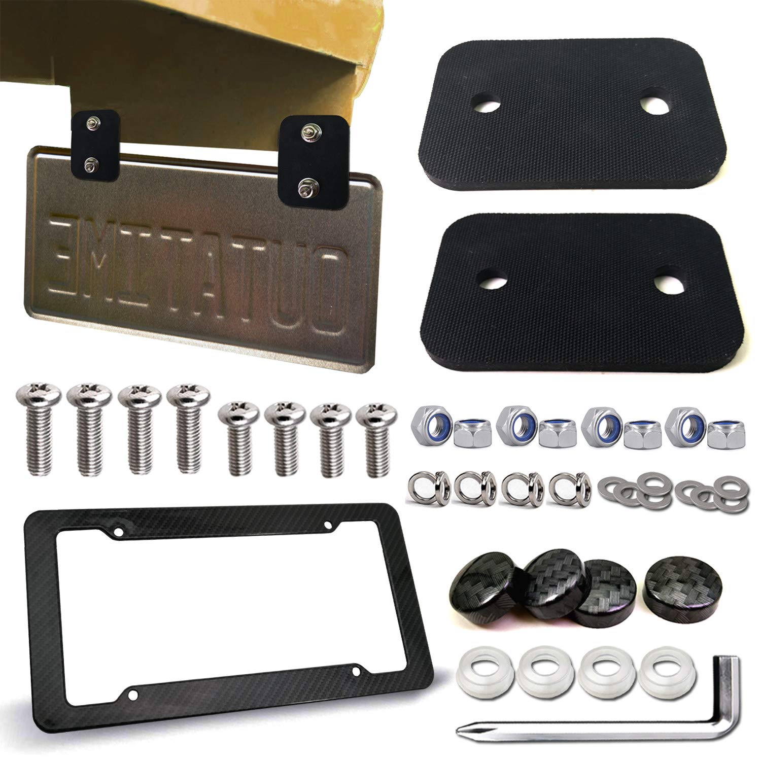 Buy Rubber Trailer License Plate BracketTrailer/Truck License Plate