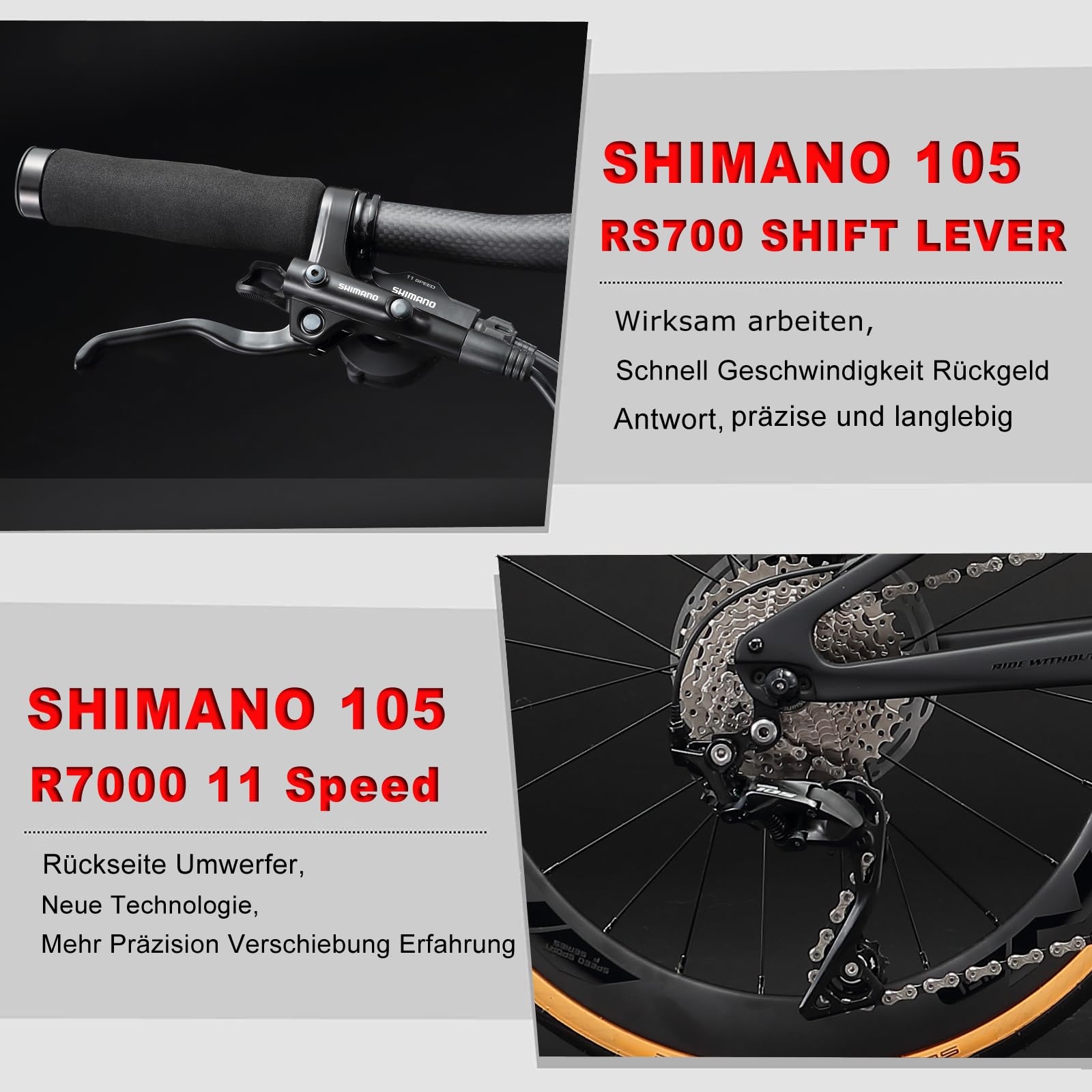 KABON Voll Carbon Faltrad, Leichtes 20 Zoll Carbonfaser Rahmen Klapprad mit 11 Gang Hydraulische Scheibenbremse Fahrrad mit Carbon Laufradsatz für Unisex-Erwachsene