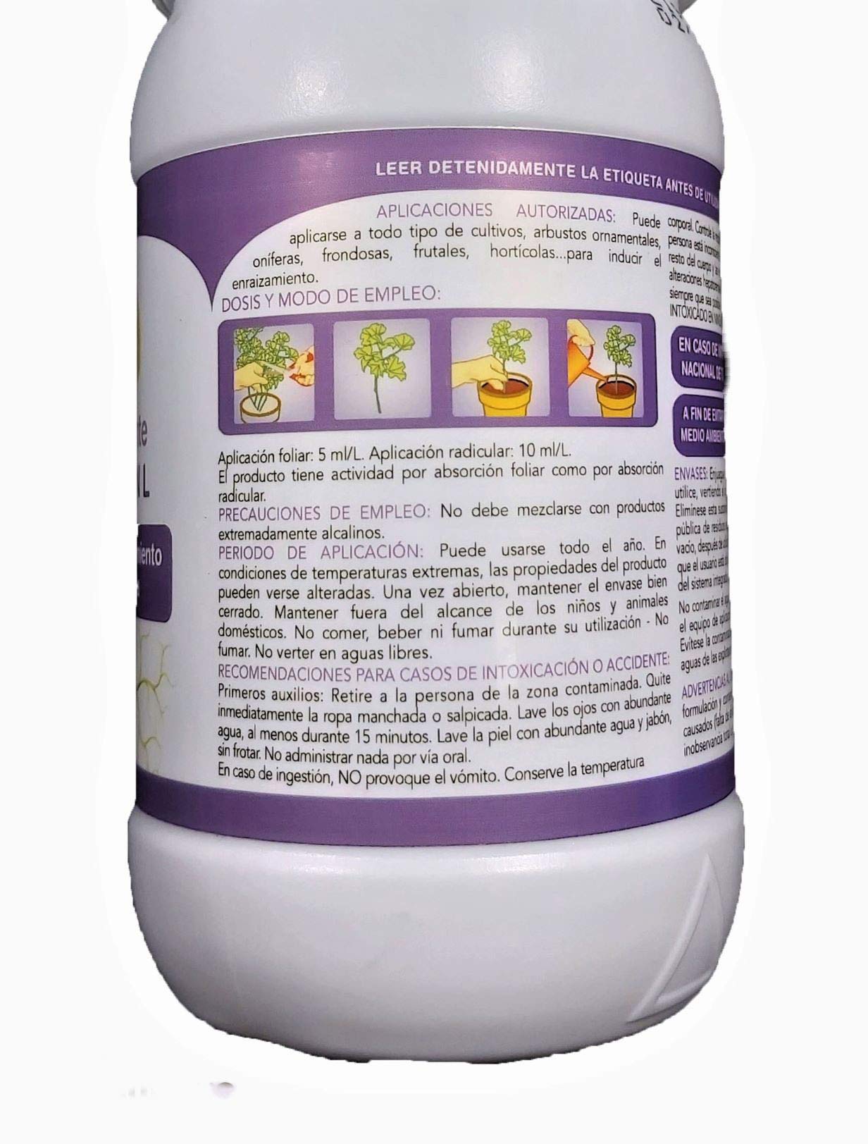 Hormona L fitohormonas de enraizamiento.500ml. (Antes AIB 0.4%) Enraizante para esquejes y nuevas plantaciones