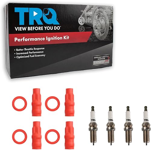 TRQ Performance Ignition Coil and Spark Plug Kit 8 Piece