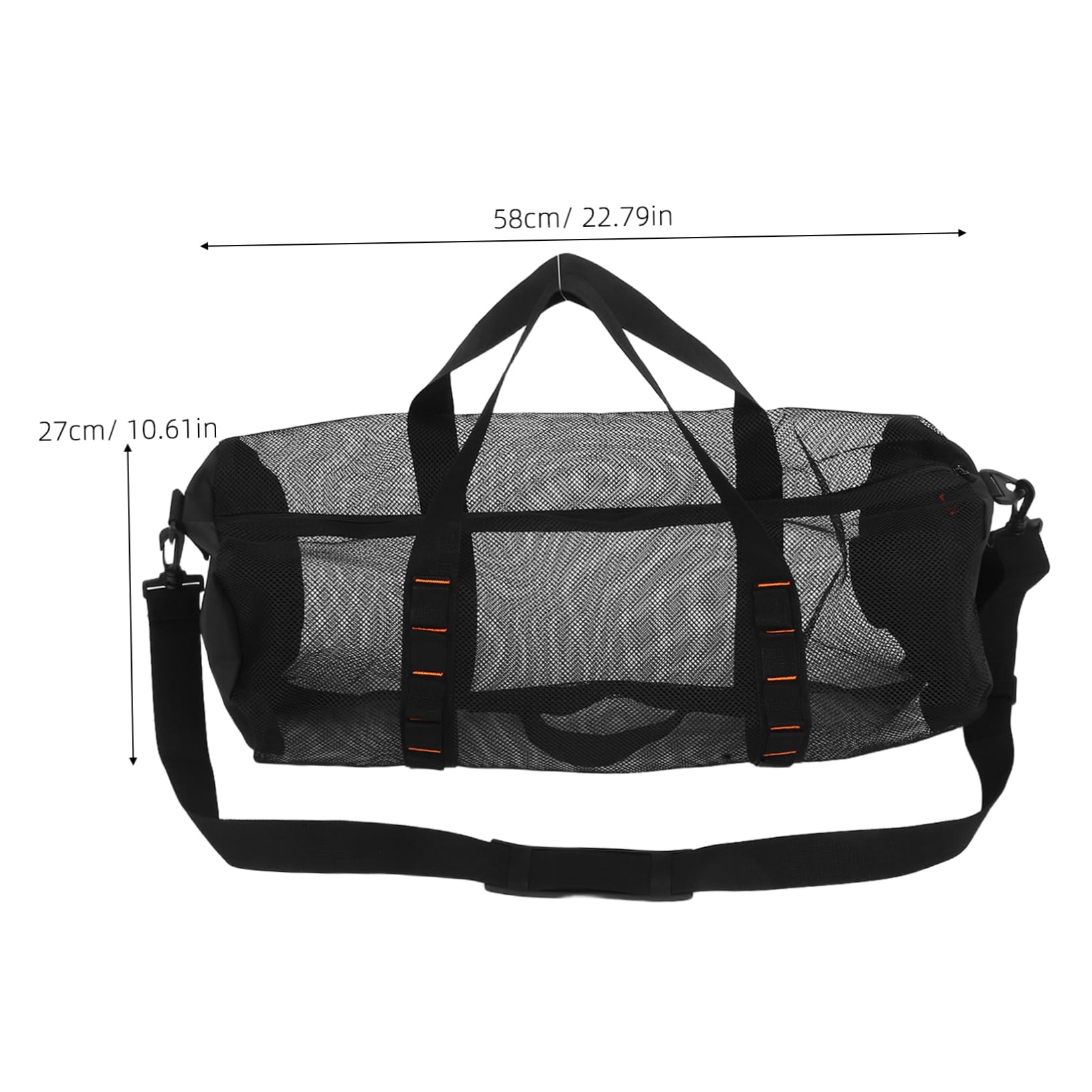 VICASKY Large Mesh Beach Bag Lightweight Scuba Storage for Swimming Diving Travel Quick Dry Design for Summer Activities Versatile Durable Convenient for Outdoor Use