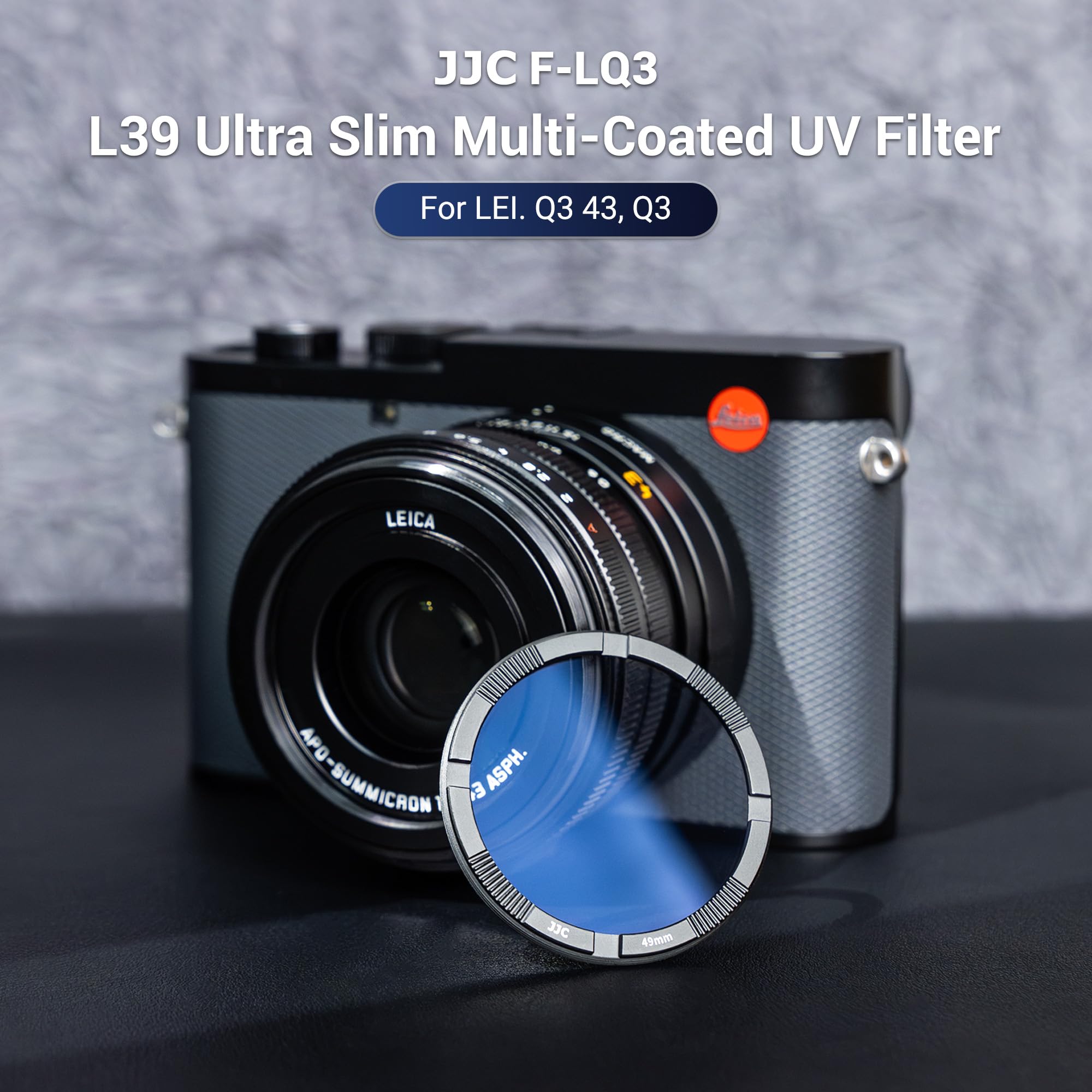 Amazon | JJC UVフィルター Leica Q3 43 & Q3デジタルカメラ用