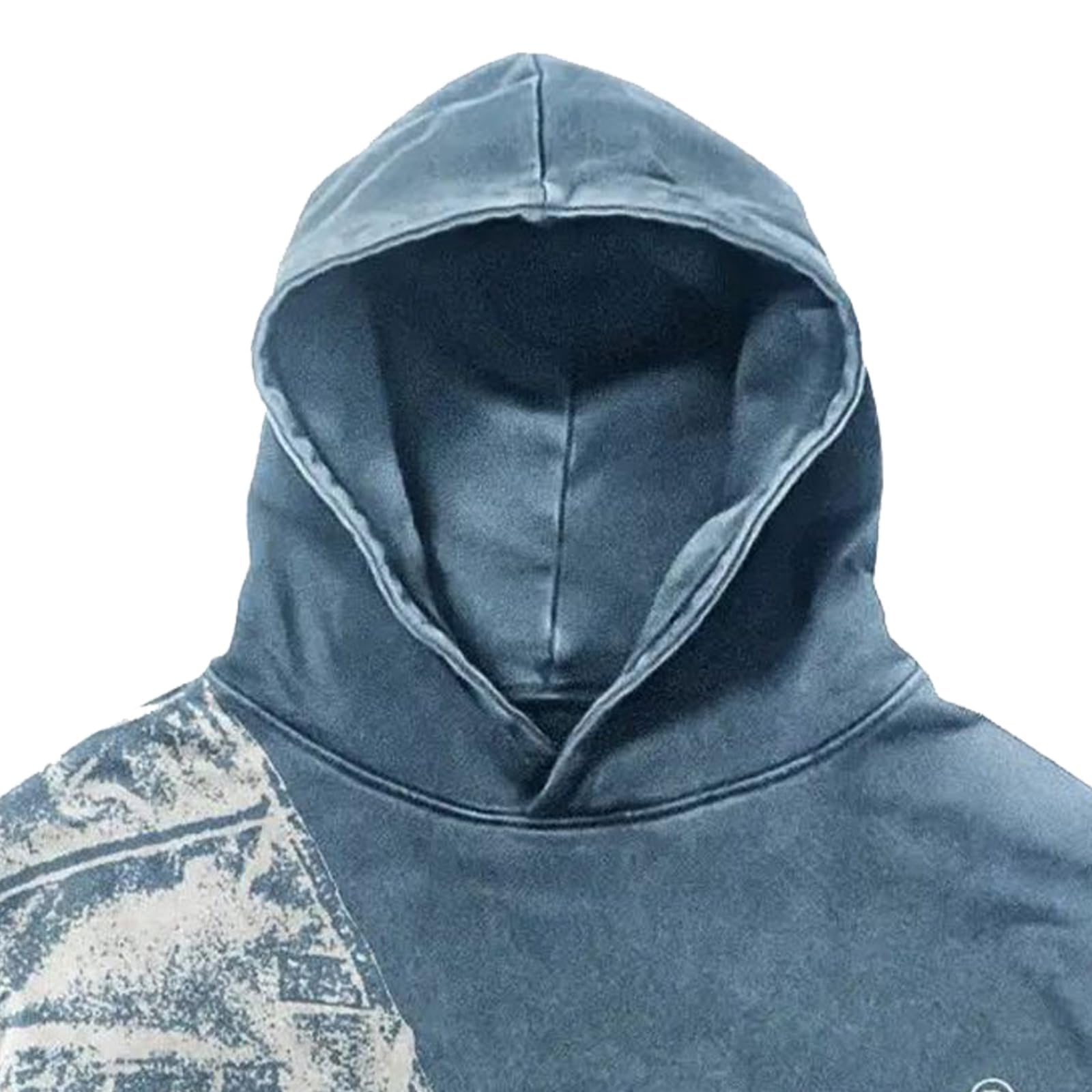 MAEHARRT Unisex Y2k Zip Up Hoodie Full Zip Up Hoodie Over Face Strass Streetwear Hoodies Punk Goth Aesthetic Hoodies