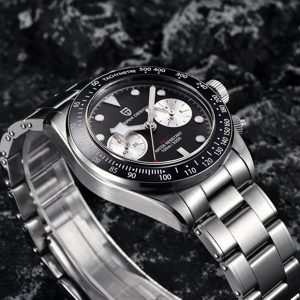 Amazon.com: LACZ DENTON Pagani Design 1718 Panda Dial Men's