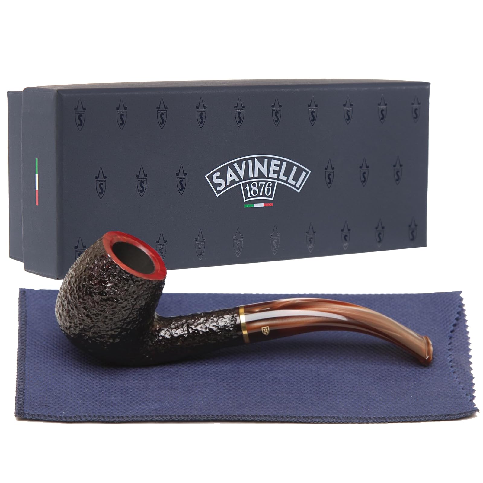 Savinelli Roma Rustic 602 Tobacco Pipe