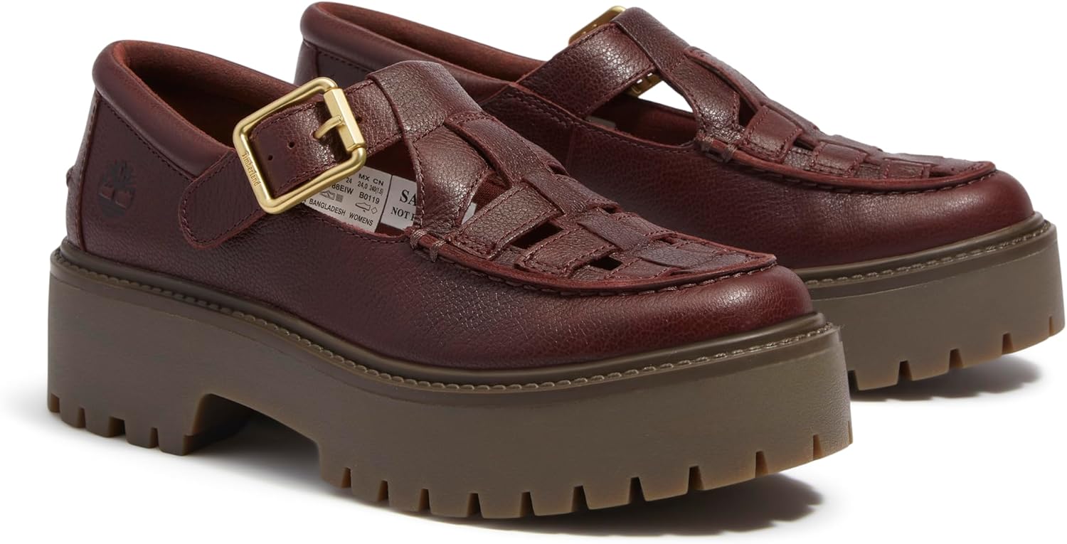 Timberland Women's Stone Street Platform Buckle Shoe