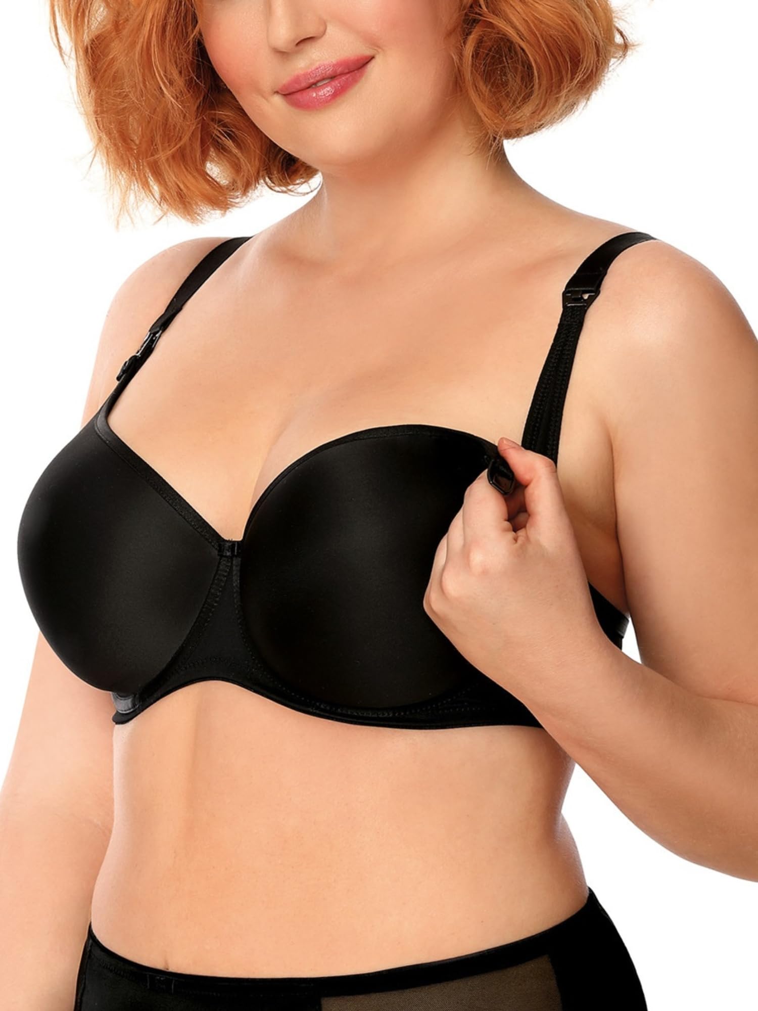 mefemi still BH Anna - Bequemer Maternity Bra für Schwangere und Stillende - Glatte Cups - BH ohne bügel - Natürliche Form und Optimaler Halt - Ideal für Jede Mama