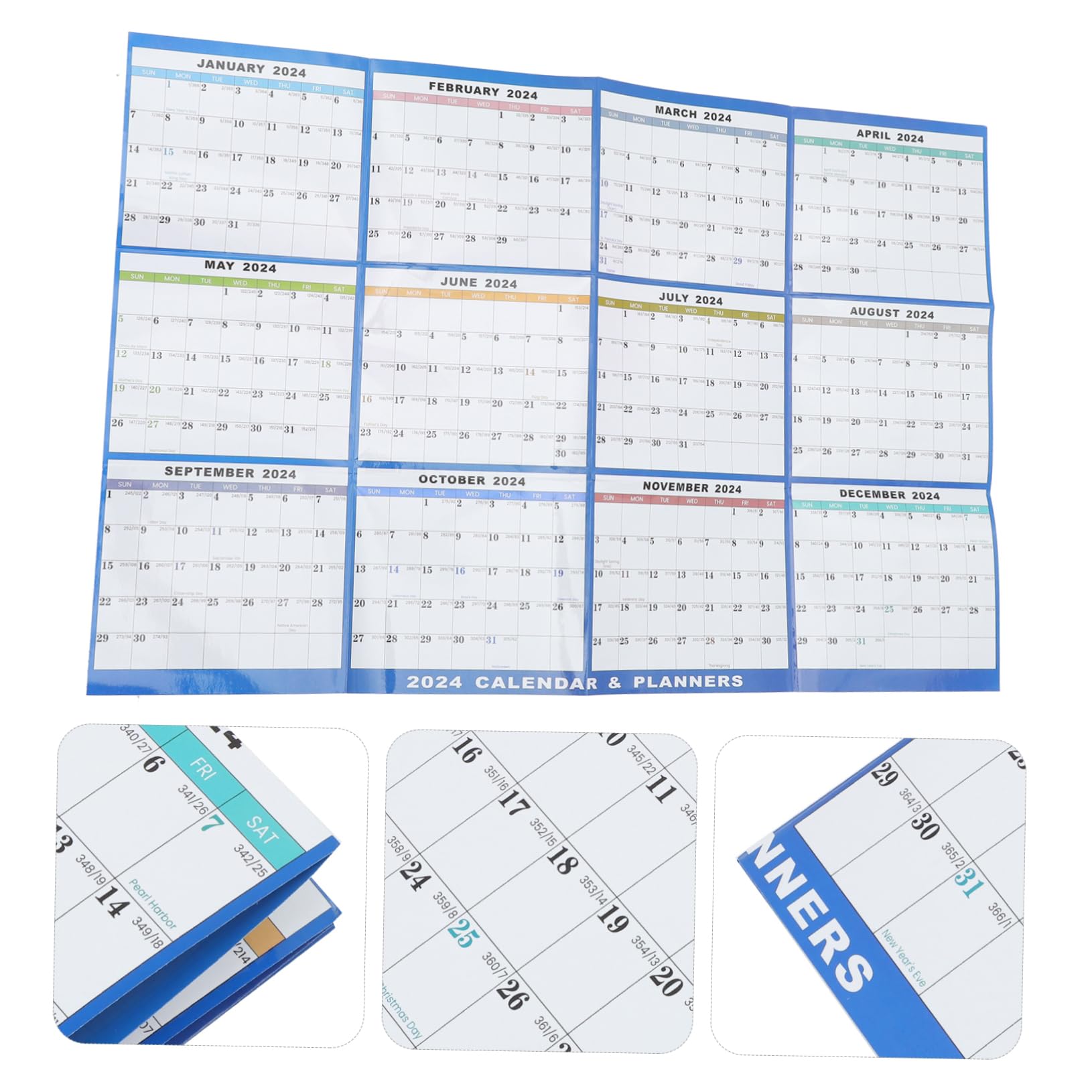 TEHAUX 3sets Calendario Da Parete e Cancellabile Planner Mensile Con Design Elegante Ottimo Per Organizzare Appunti e Pianificare Eventi Casa e Ufficio