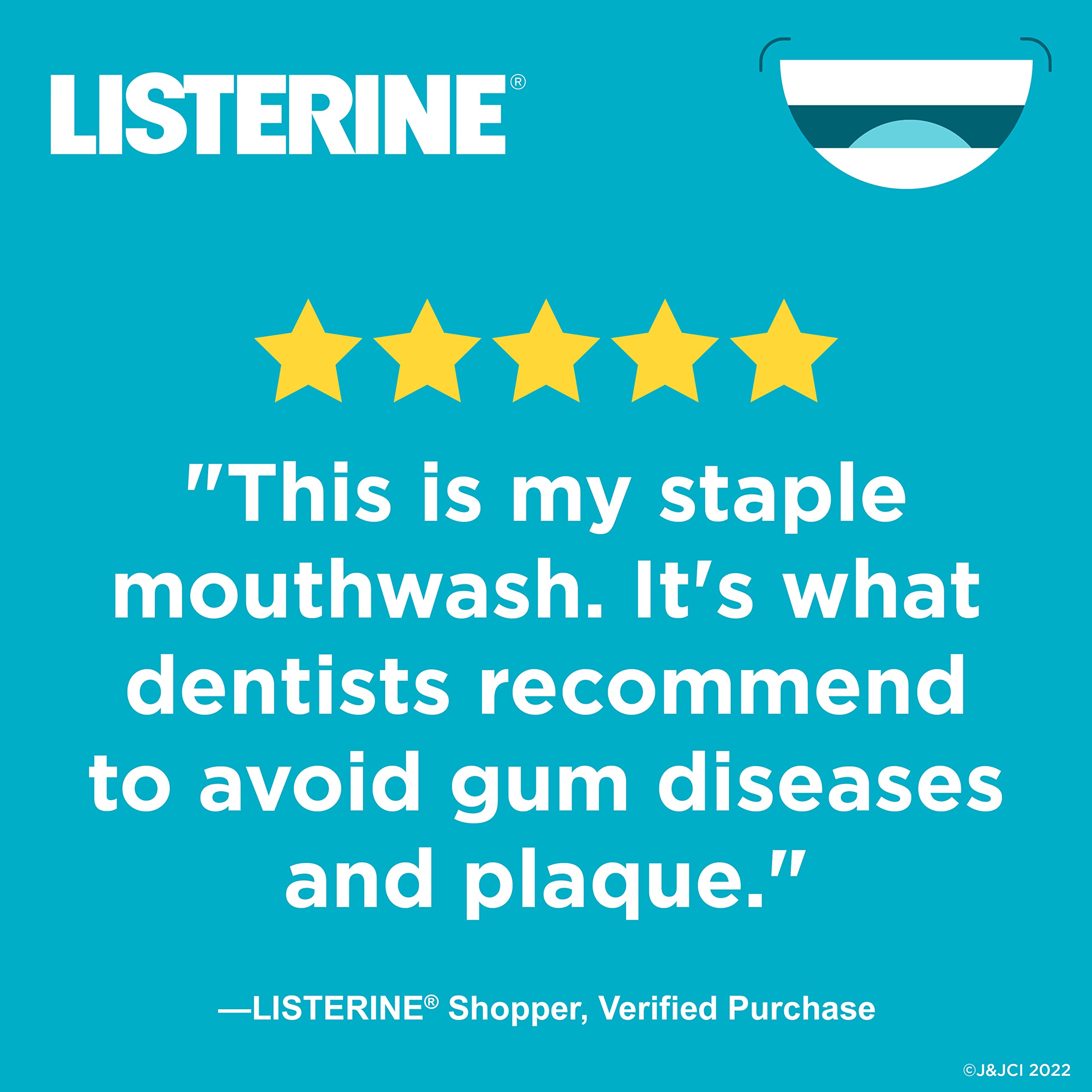 Buy Listerine Cool Mint Antiseptic Mouthwash to Kill 99 of Germs That
