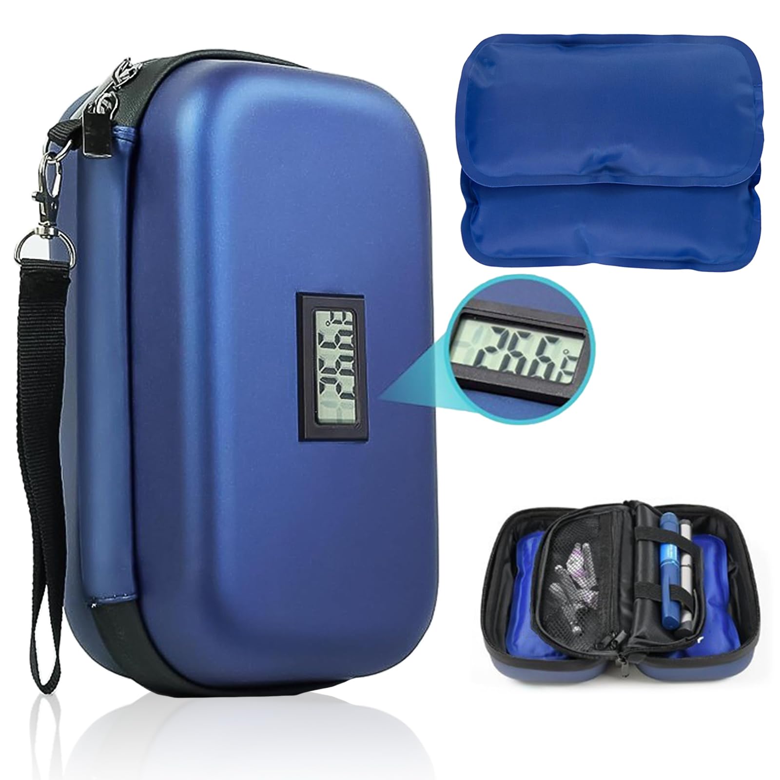 Porta Insulina Termico Con Display Temperatura - Borsa Termica Per Medicinali - Foto 3