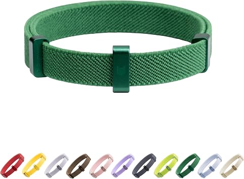 Safety Cat Collar - U.S. IDA Gold Awarding Design, Stretch Elastic Quick Release, Non Breakaway - Light Weight for Kitten, Neck Fit 5.9-11.8 for All Small Large Cat,SAlpine Green