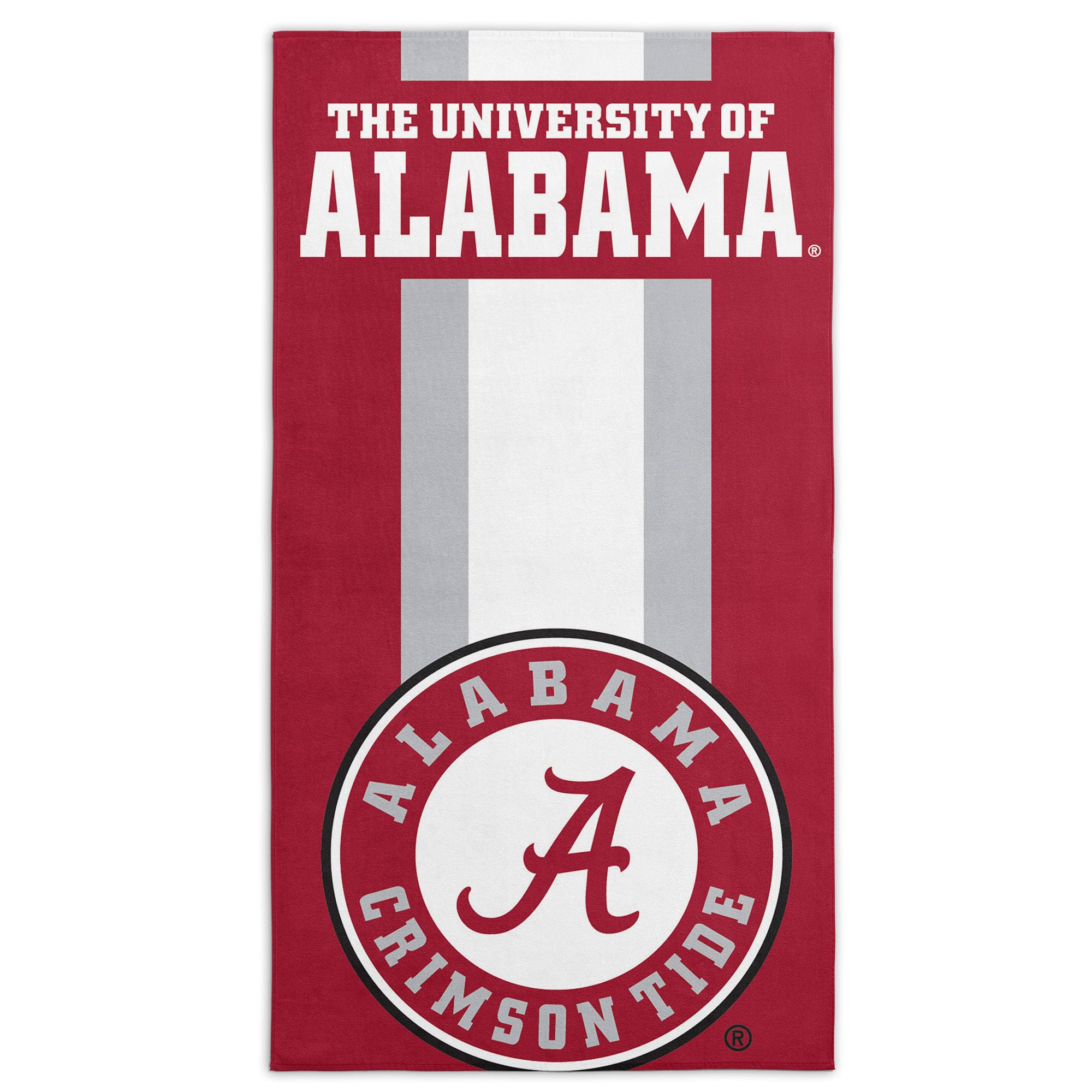Northwest The Company NCAA Alabama Crimson Tide Beach Towel, 30" x 60", Zone Read