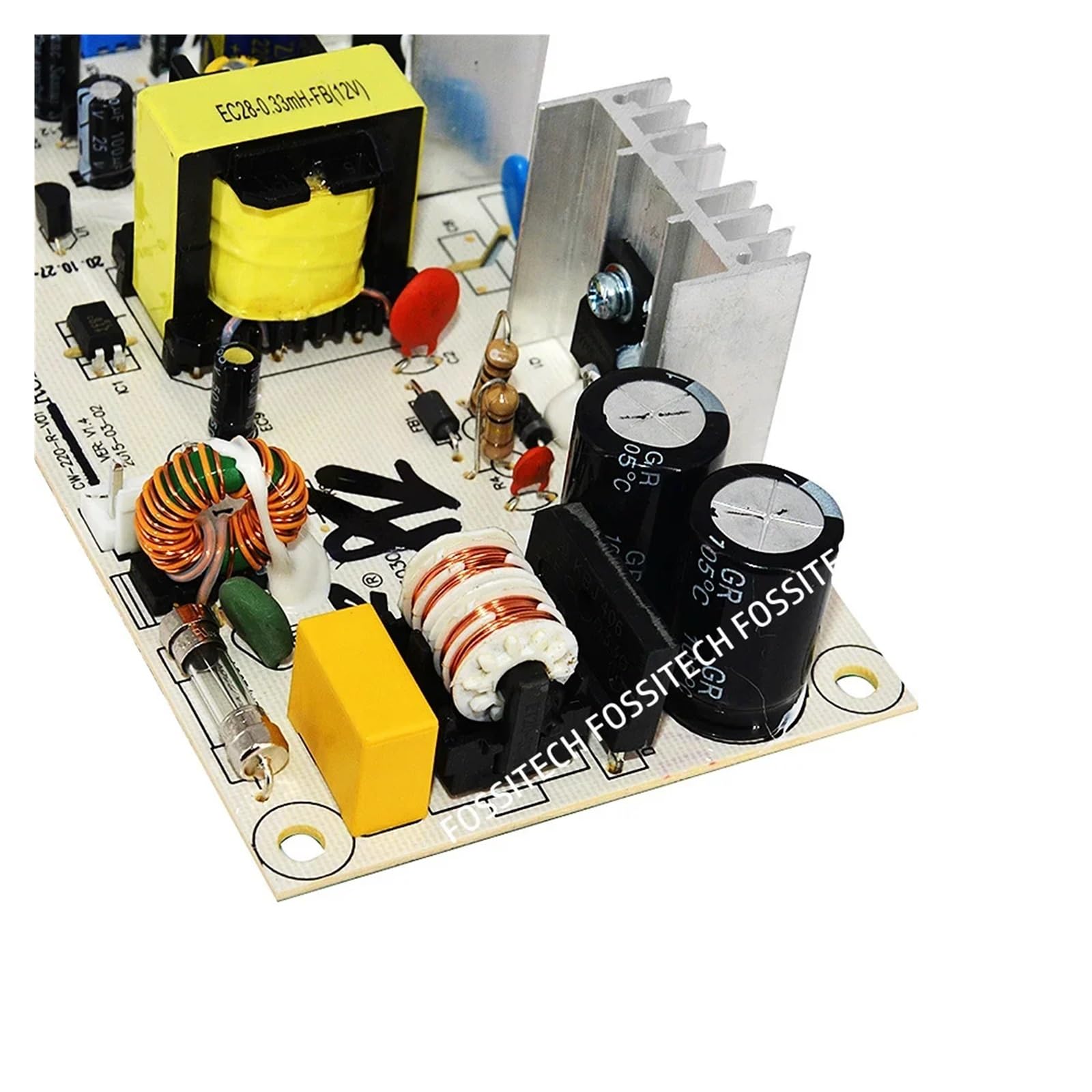 DQ04-001-D, Compatible con KERONG, placa de circuito for gabinete de vino tinto DQ04-006D, fuente de alimentación for refrigerador de doble Chip, Tablero Principal AC220V 70W(DQ04-001-D)