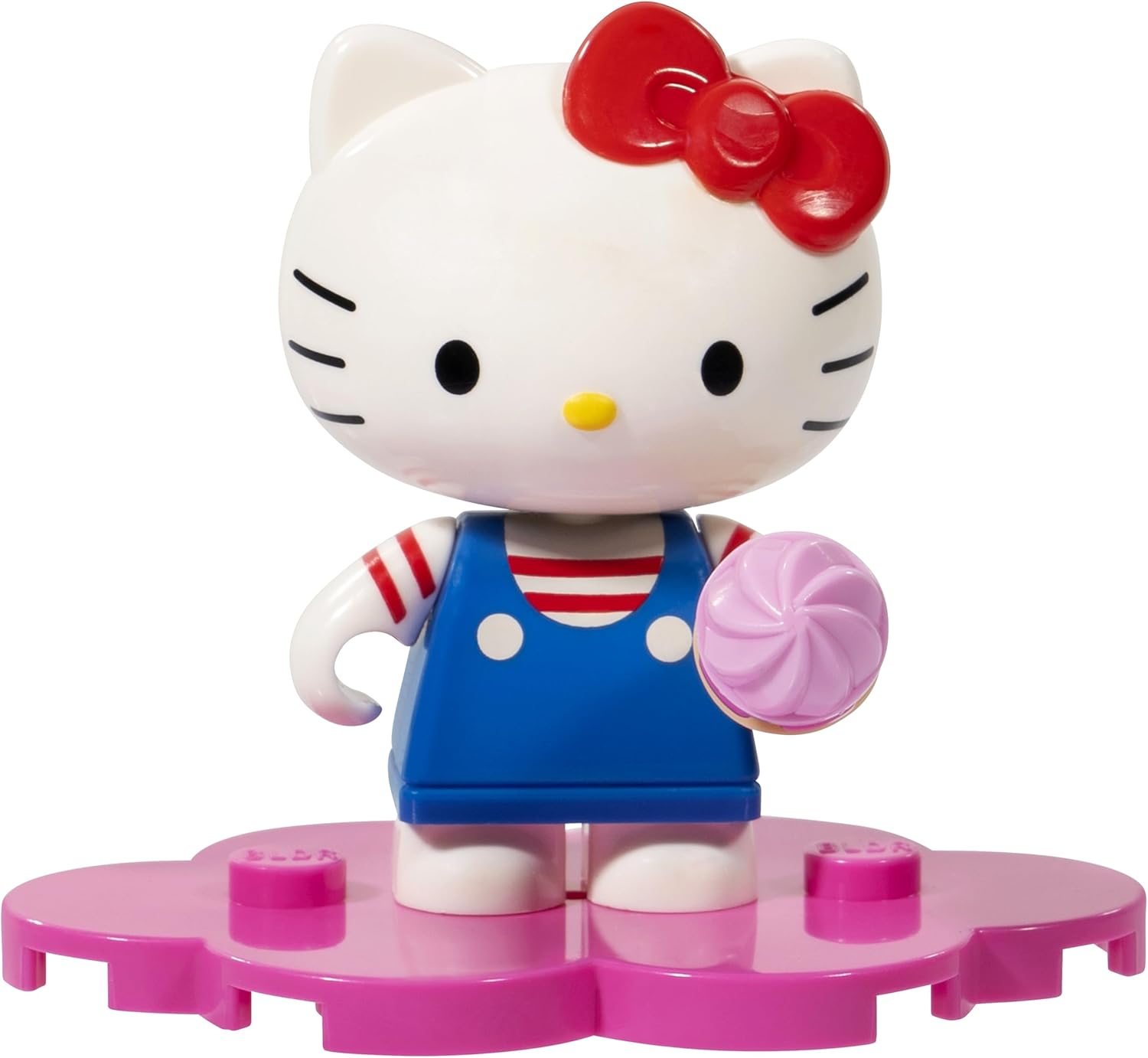 Back of BLDR Hello Kitty and Friends Minifigures 6-Pack box, showing individual characters