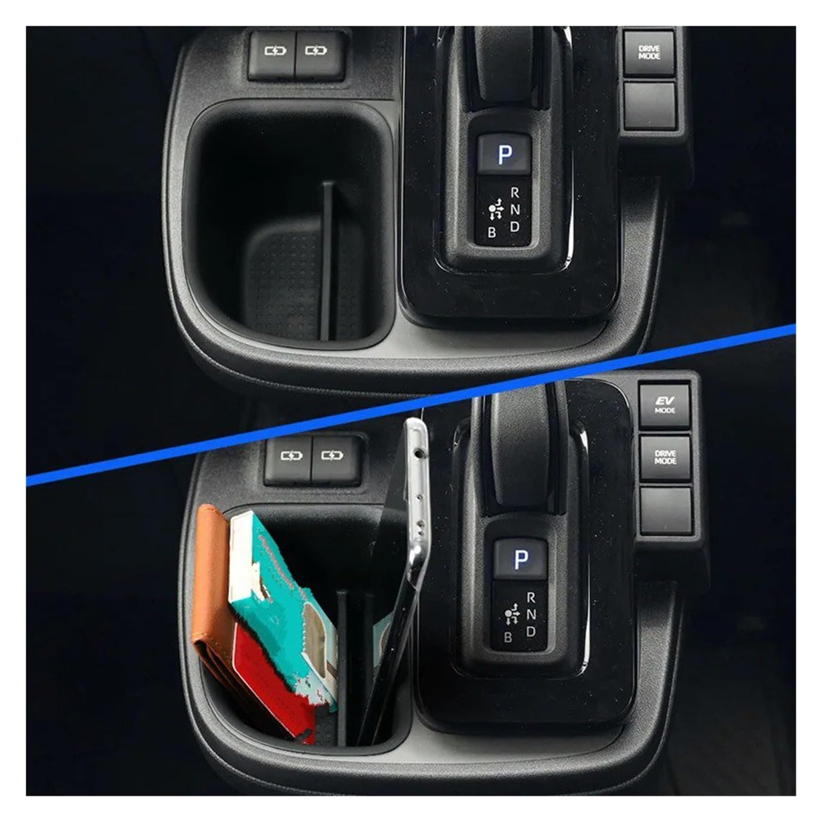 osłona klamki drzwi Do SIENTA 3rd Center Console Lower Box osłona ramki dźwigni zmiany biegów | 2022 Storage Multifunctional Organizer Dekoracyjna listwa wnętrza samochodu