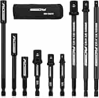 9-Piece Impact Socket Adapter Set, 1/4