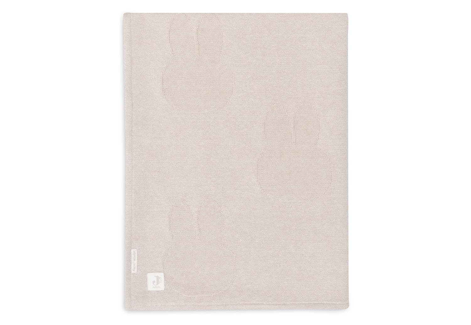 Jollein 517-522-67088 Koc dziecięcy z dzianiny z polaru - Miffy Nougat (100 x 150 cm)