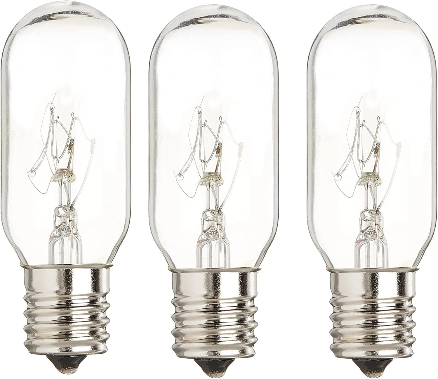 (3-Pack) 26QBP0936 Microwave Oven Light Lamp Bulb 40W 130V fits for Frigidaire GE WB36X10003, PS247209, AP2029997, 5304408949, 14218317, 20174-3, 61004862, A3079001