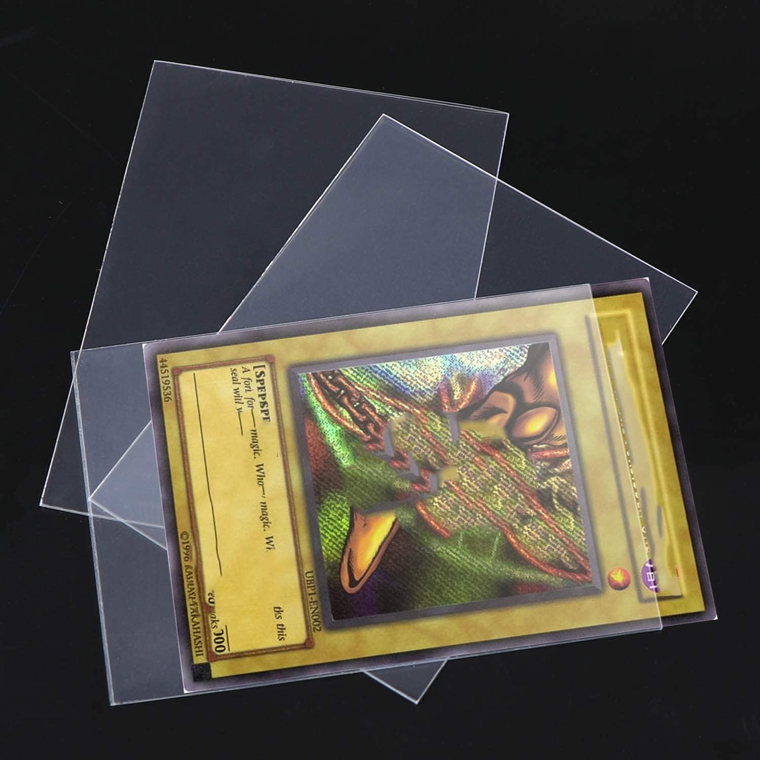 Card Sleeves, Clear Trading Card Sleeves, Collector Card Sleeves for Standard Cards 2.5" X 3.5"，Card Protector Compatible with MTG, Yugioh, Stardard Cards, Football Card, Sports Cards (400)