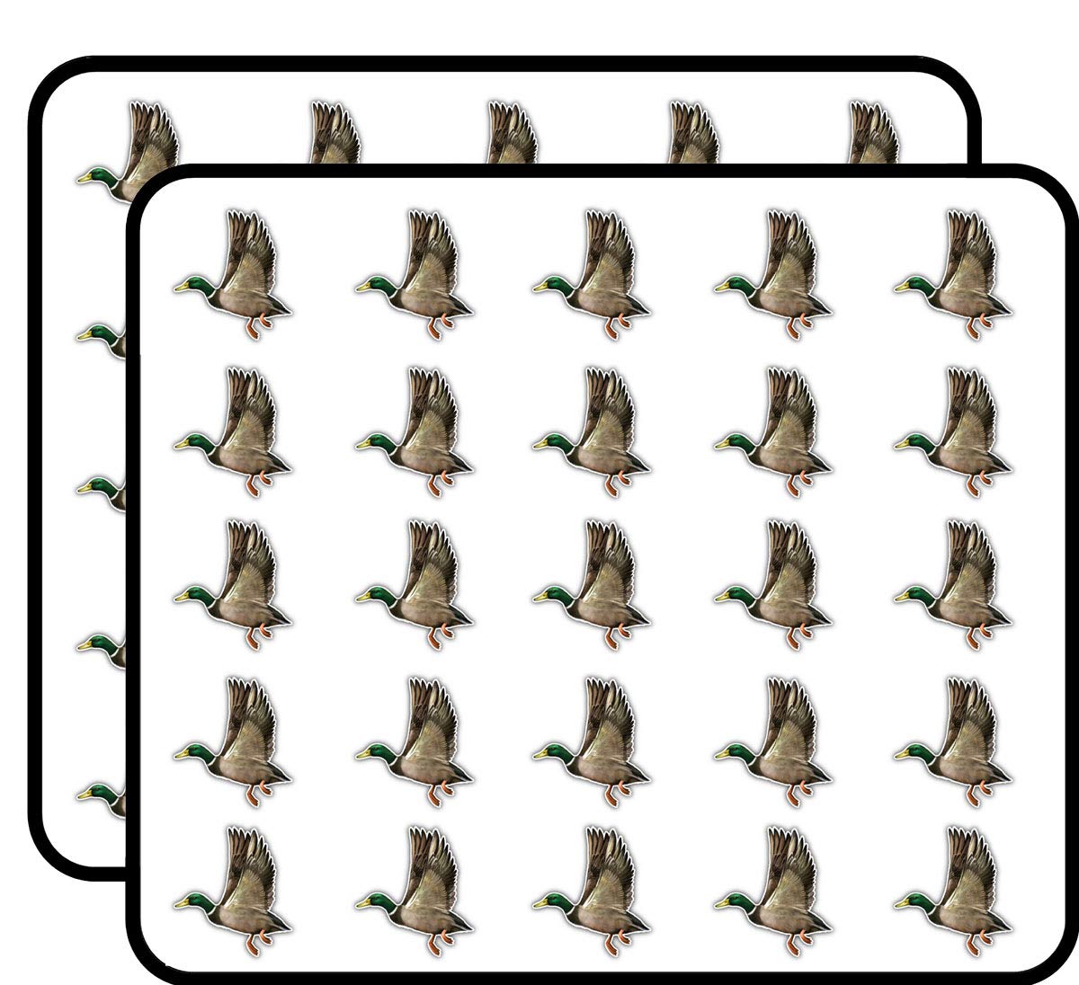 Male Mallard Duck Decorative Scrapbooking Sticker Waterproof Vinyl Stickers for Water Bottle, Laptop & Phone Case – 50 Pack
