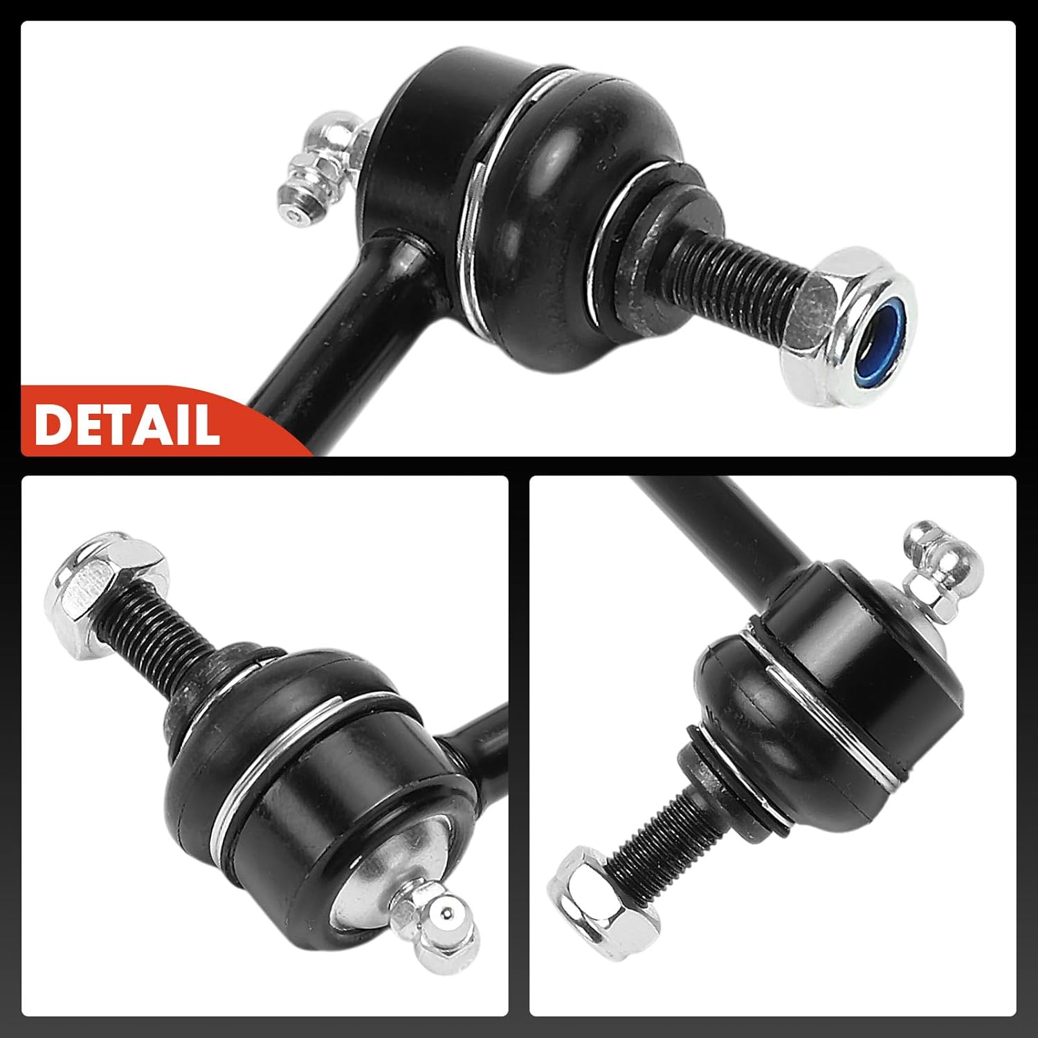 A-Premium 2 x Front Sway Bar Links Stabilizer Bar Links, Compatible with Chevrolet Colorado 2004-2012 & GMC Canyon 2004-2012 & Isuzu i-280 2006, i-290 2007-2008, i-370 2007-2008