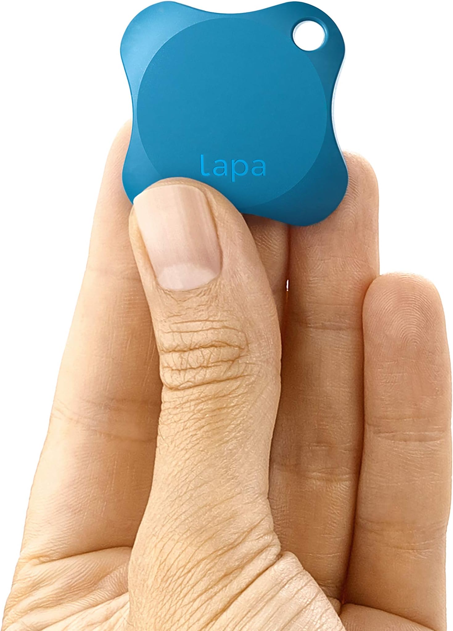 Lapa 2 Bluetooth Tracker - Find Keys, Wallet, Bag, Pets, and even your Smartphone (1-Pack, Blue)