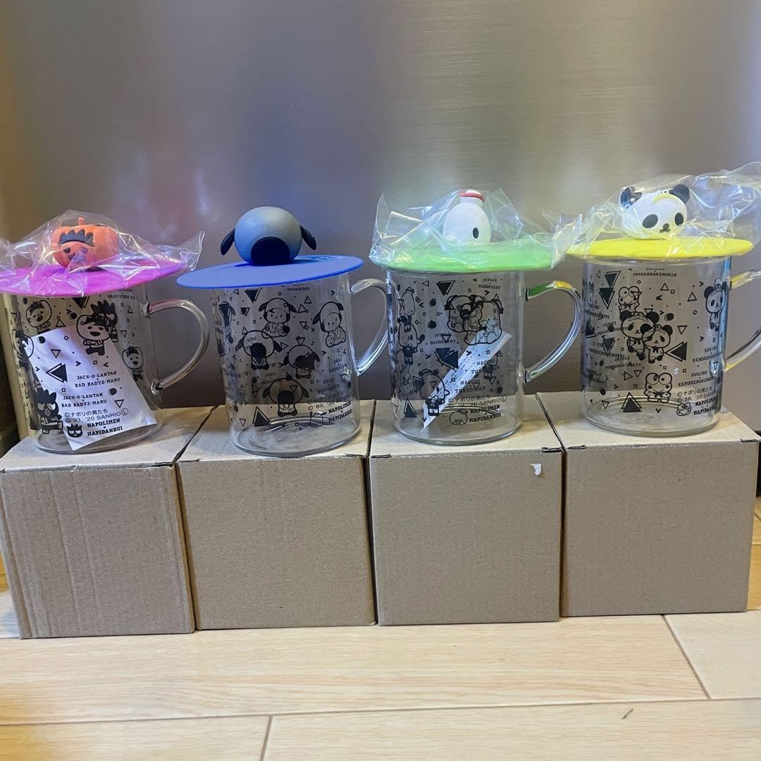 Amazon.co.jp: ナポリの男たち はぴだんぶい コラボ ガラスマグカップ