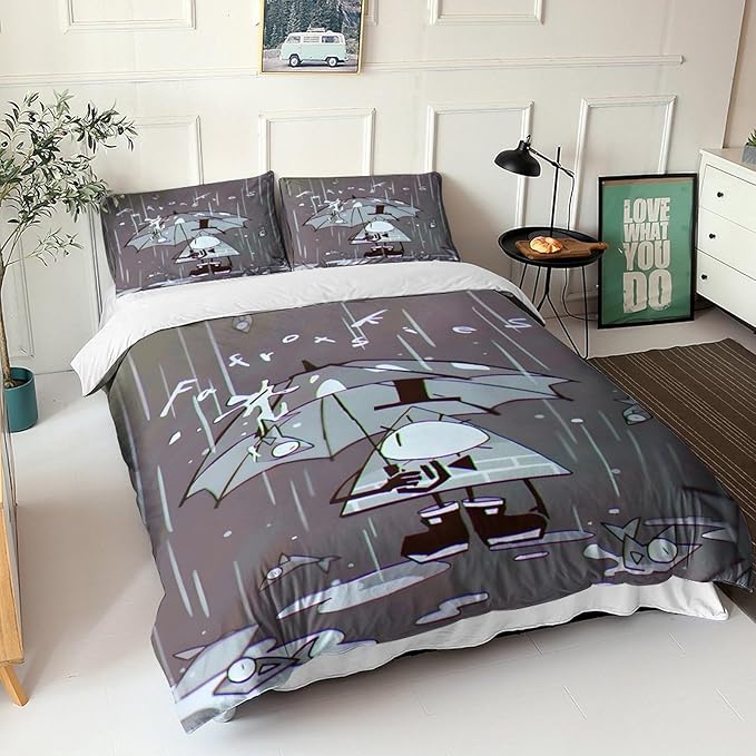 BYTUGI Bill Cipher Comforter Covers Quilt Cover Duvet Cover 3D Print