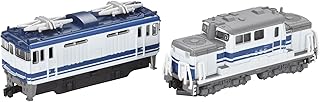 Bトレインショーティー DD51形ディーゼル機関車+EF64形電気機関車 ユーロライナー色 (機関車2両入り) プラモデル