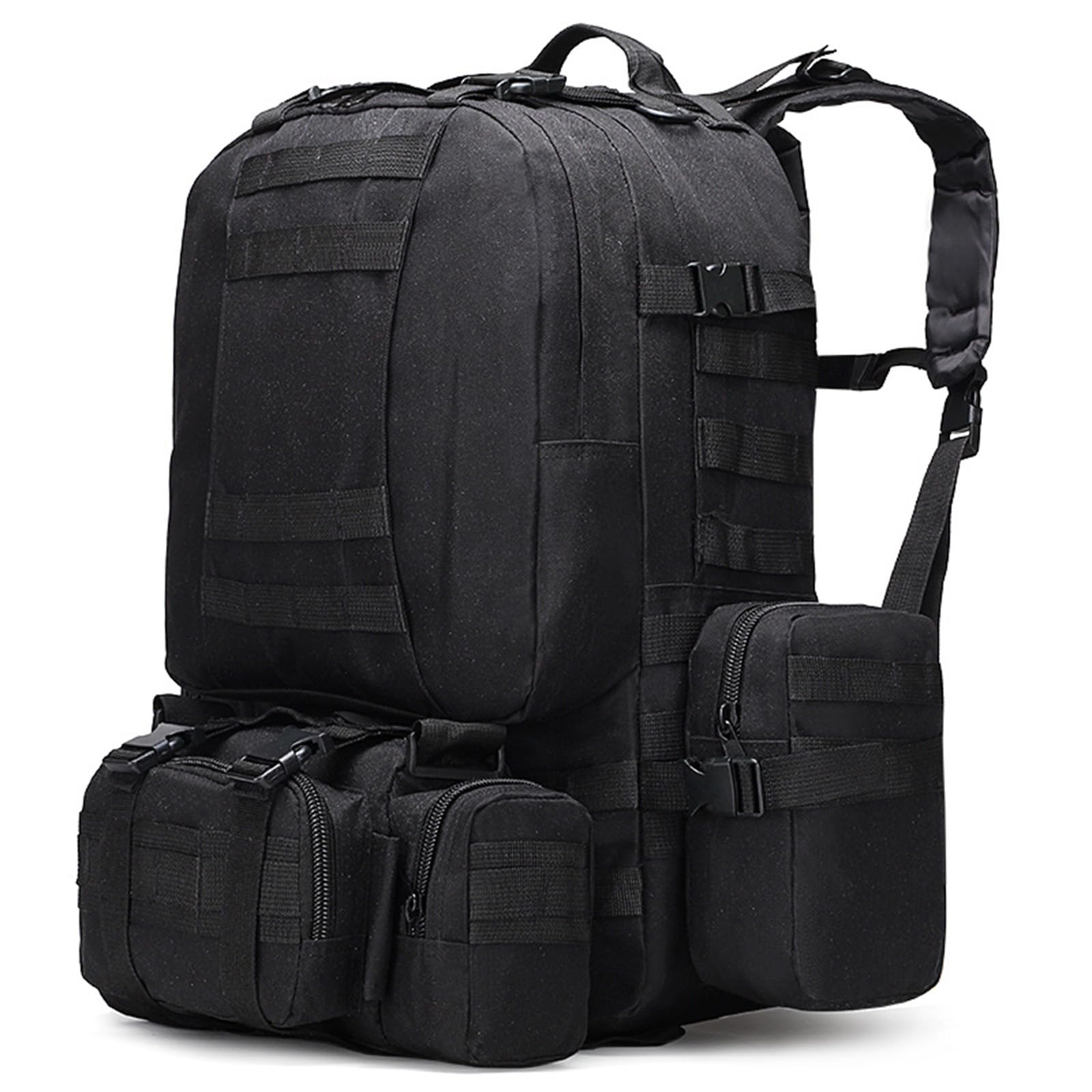 Sac A Dos Militaire 60L Tactique MOLLE Détachable Randonnée Voyage Multifonction Homme