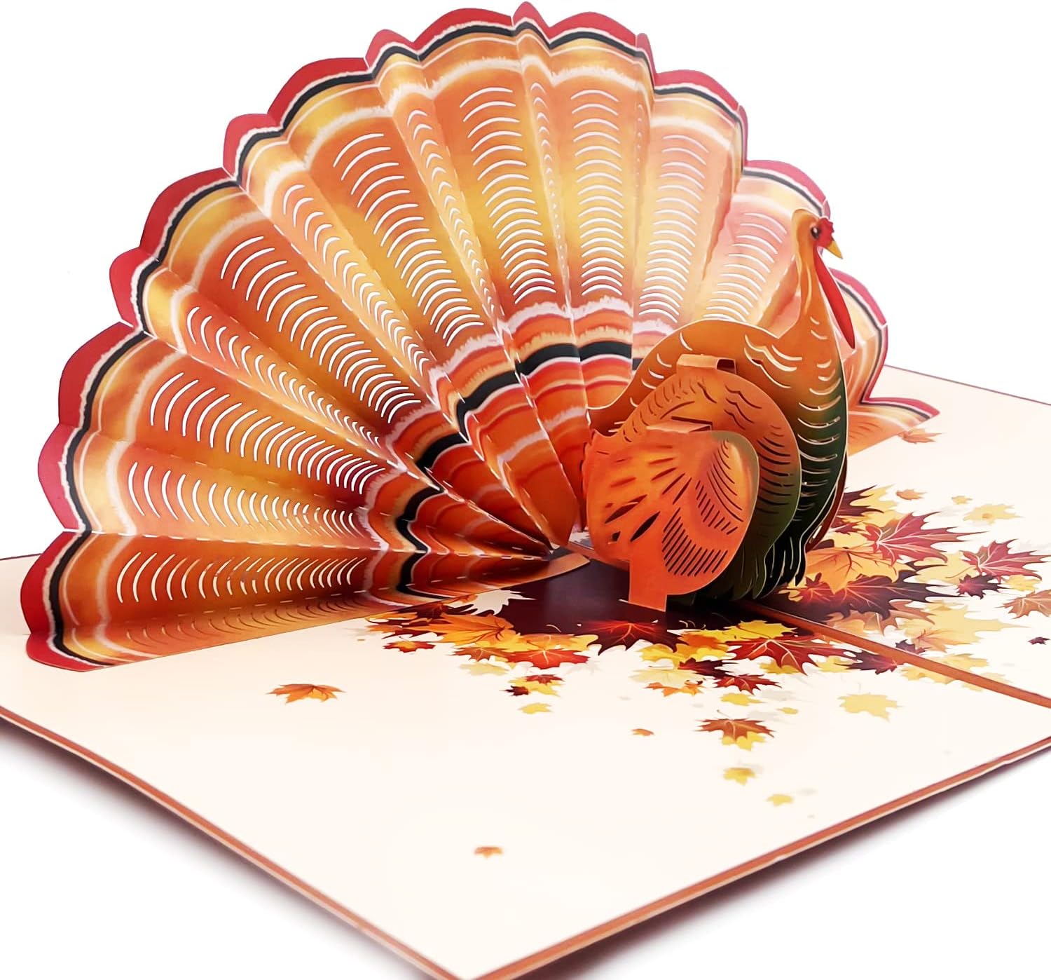 Amazon.com: Luckinow 3D Turkey Pop Up Cards for Thanksgiving Day, Cute