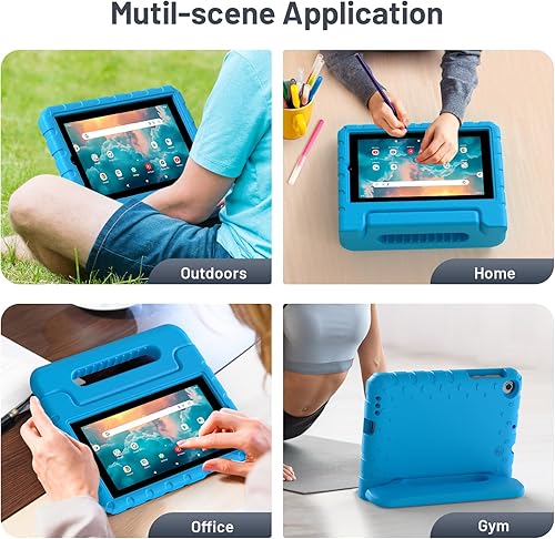 Miniatura 7 de Thoreta Funda para tablet Walmart Onn de 7 pulgadas Gen 3 2022 (modelo 100071481), ligera, a prueba de golpes, duradera, con soporte de mango