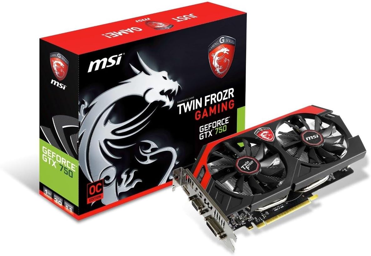 MSI Graphics Cards N750 TF 1GD5/OC