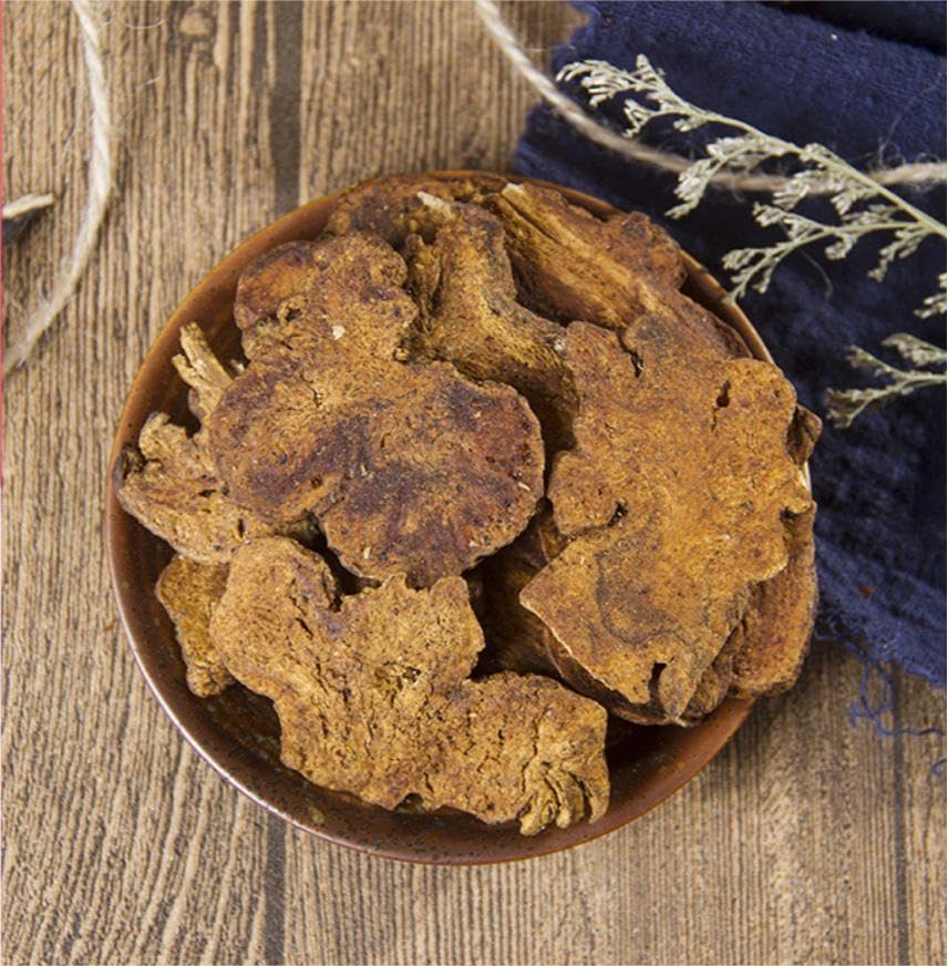 Sweet Post Atractylodes Bai Zhu 白术 - Premium Chinese Dried Herbs - Atractylodes Rhizome Tea - Cut Slices Bai Zhu - Natural Herbal Tea 炒白术 16 OZ - Image 8