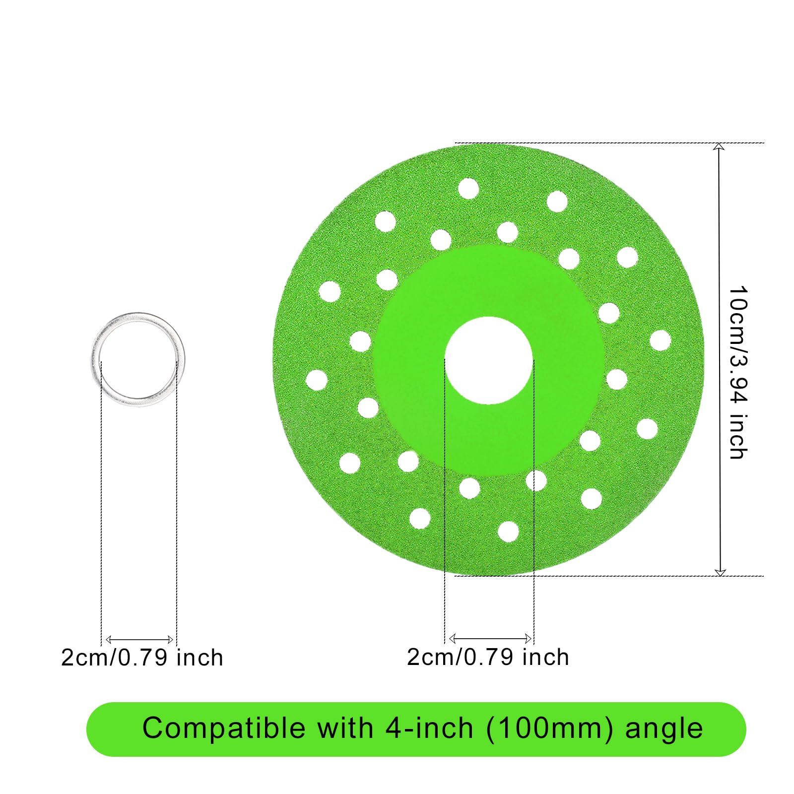 Lyreh 5pcs Glass Cutting Discs & 5pcs Gaskets - Image 2
