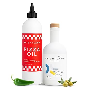 Brightland Alive Extra Virgin Olive Oil & Pizza Oil Bundle