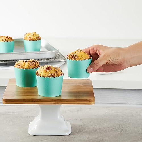 Miniatura 47 de Restaurantware Panificio Premium - Taza de papel Kraft de 10 onzas para hornear, tazas de papel para hornear, perfectas para magdalenas, cupcakes