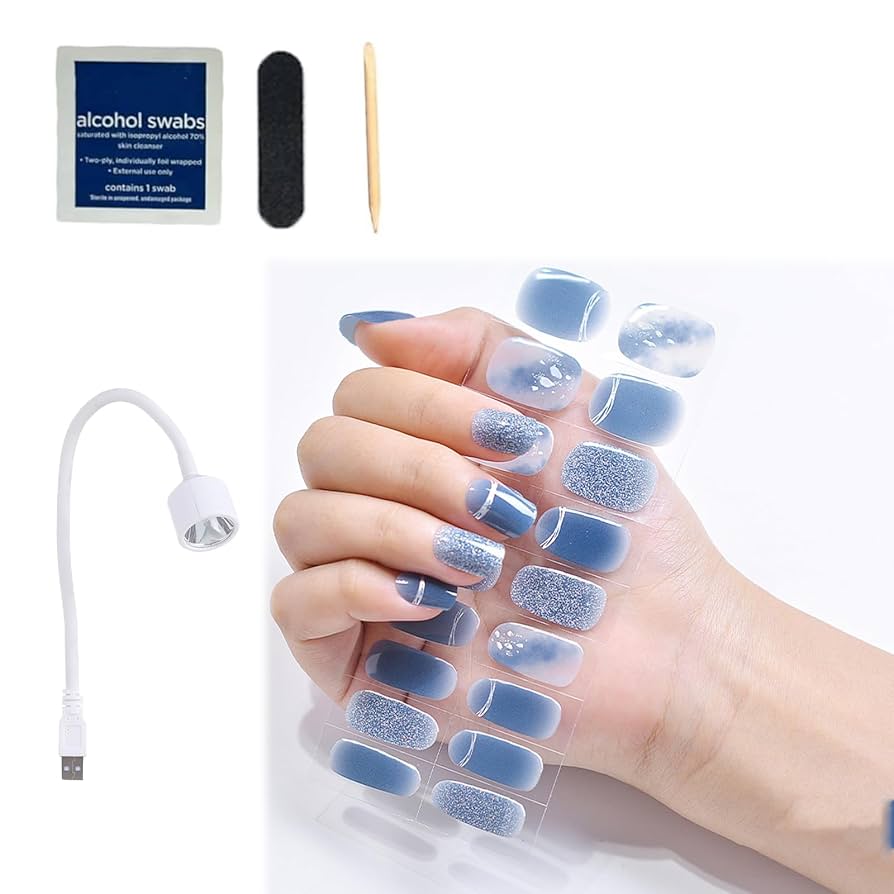 Amazon.co.jp: 2023 New Uvnailz Gel Nail Stickers - Uv Nails