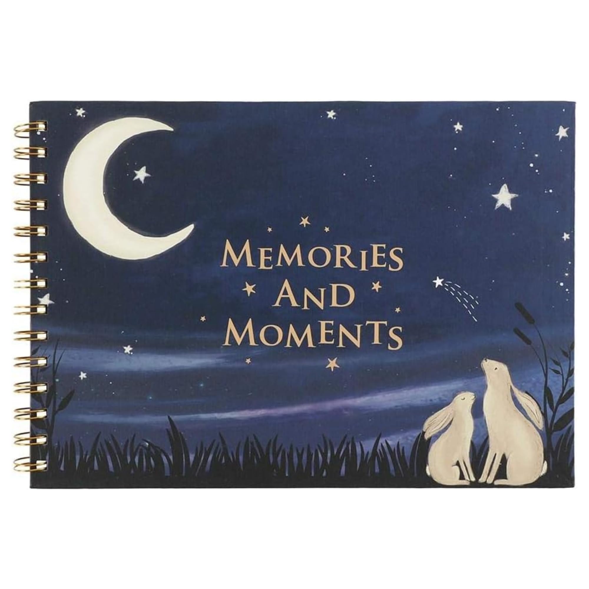 Baby Memory Book Look At The Stars - Multicolour Milestone Keepsake - Baby Gift for New Parents