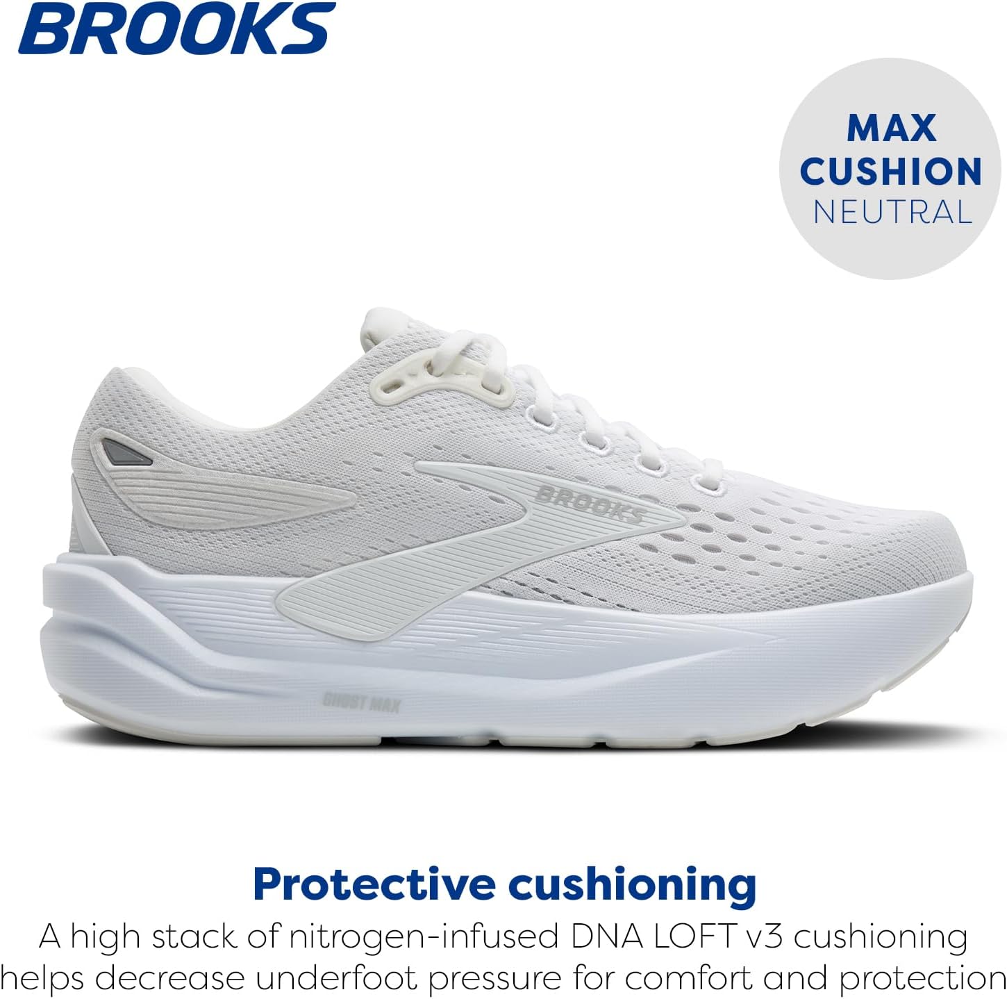 Brooks Women’s Ghost Max 3 Neutral Running & Walking Shoe - Image 2