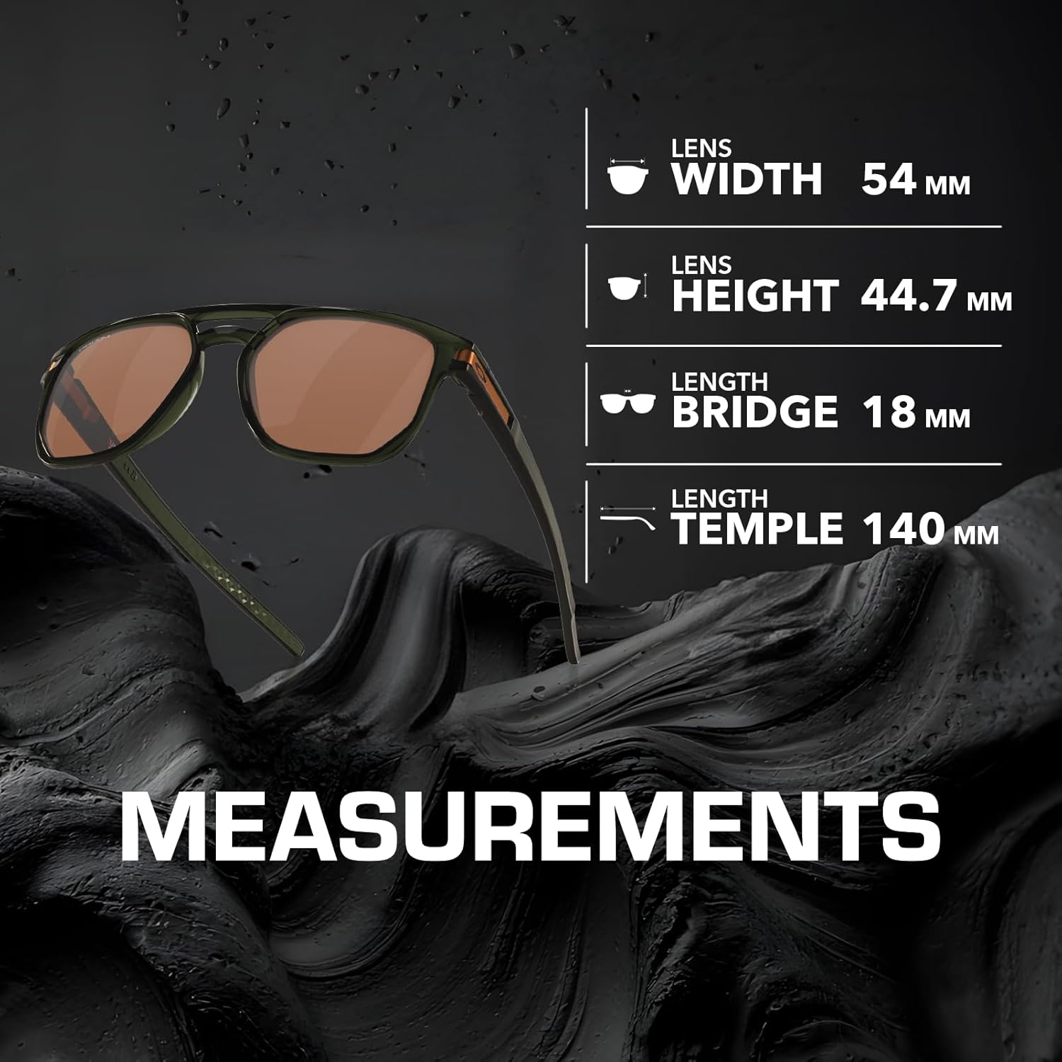 Oakley LATCH BETA OO9436 Square Shape Sunglasses With Official Eyewear Kit